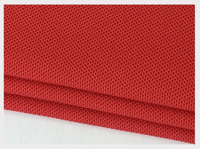 絲光棉雙珠地 精梳棉網眼布 210g透氣滌綸絲奶茶店工作服t恤面料